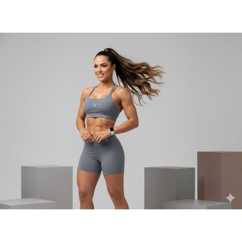 CONJUNTOS FITNESS FEMININO | MACACÃO TECIDO POLIAMIDA OU SUPLEX - CONJUNTOS | POUCAS PEÇAS - Imagem 2