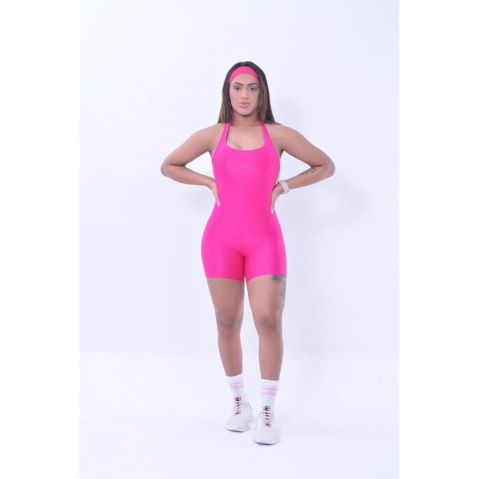 CONJUNTO FITNESS - MACAQUINHO FITNESS FEMININO - CANELADO - ZERO TRANPARÊNCIA  - 3 CORES DISPONIVEIS