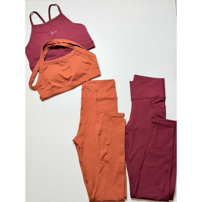 bruna - CONJUNTO FITNESS FEMININO - CALÇA + TOP | ALTA COMPRESSÃO | GARANTO ZERO TRANSPARÊNCIA